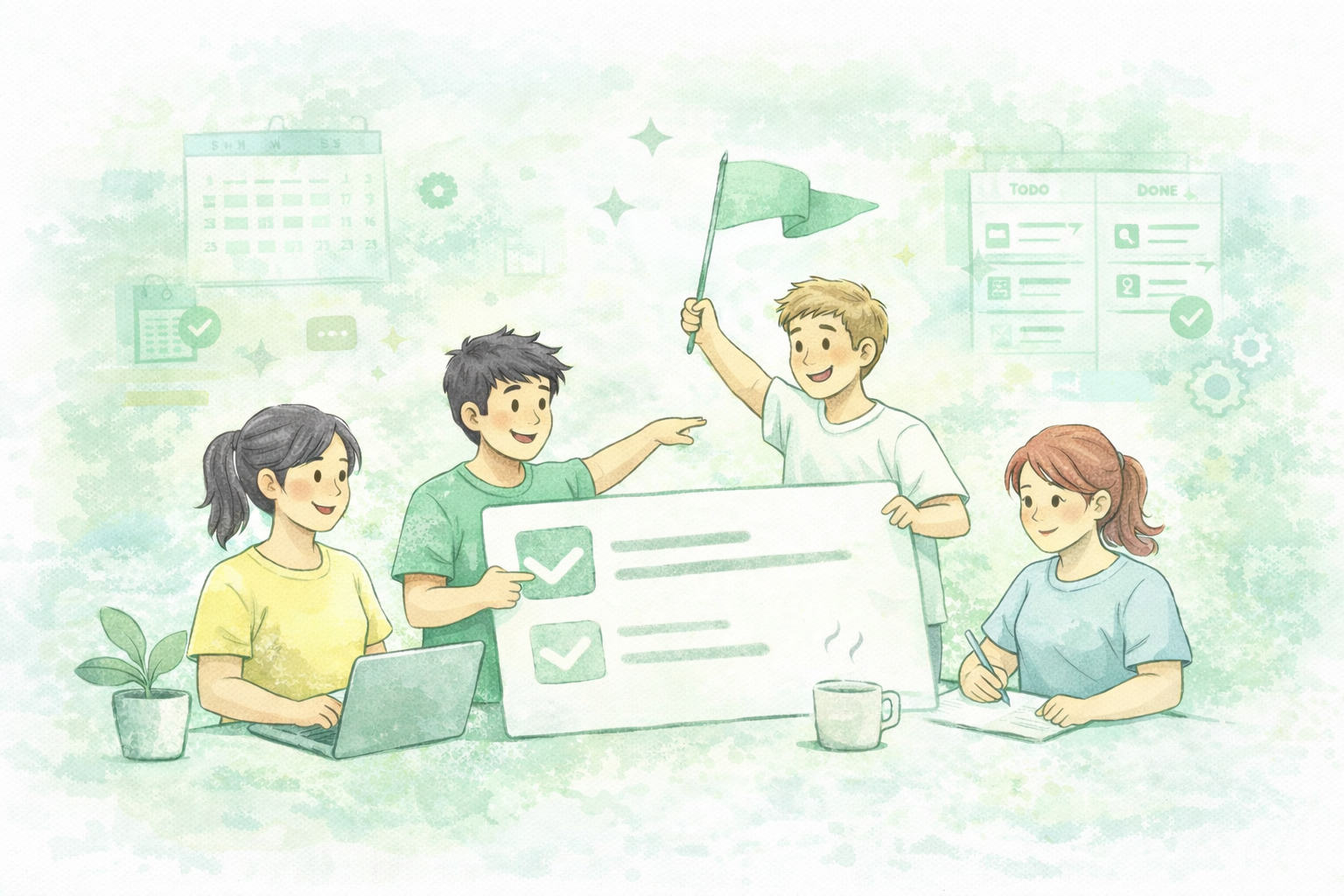 Register Illustration